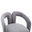 Fauteuil de 25,2 po de large Cahuilla, fauteuil de salon, fauteuil de lecture avec empreinte arrondie-681787290