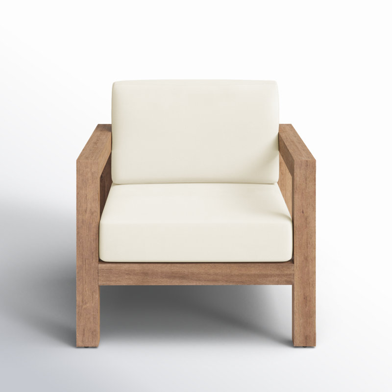 Brashawn Acacia Outdoor Lounge Chair
