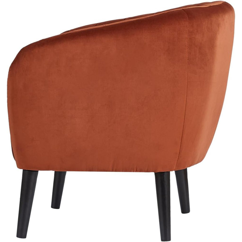 Chaise d'appoint Modern Burnt