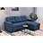 L-Shaped Sectional , Versatile Sleeper For Small Spaces, 3 Stylish Sectional, Bed Living Area-2028702626