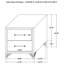 Table de chevet Malcolm