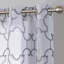 Paire de rideaux transparents avec œillets Katia-1954088435