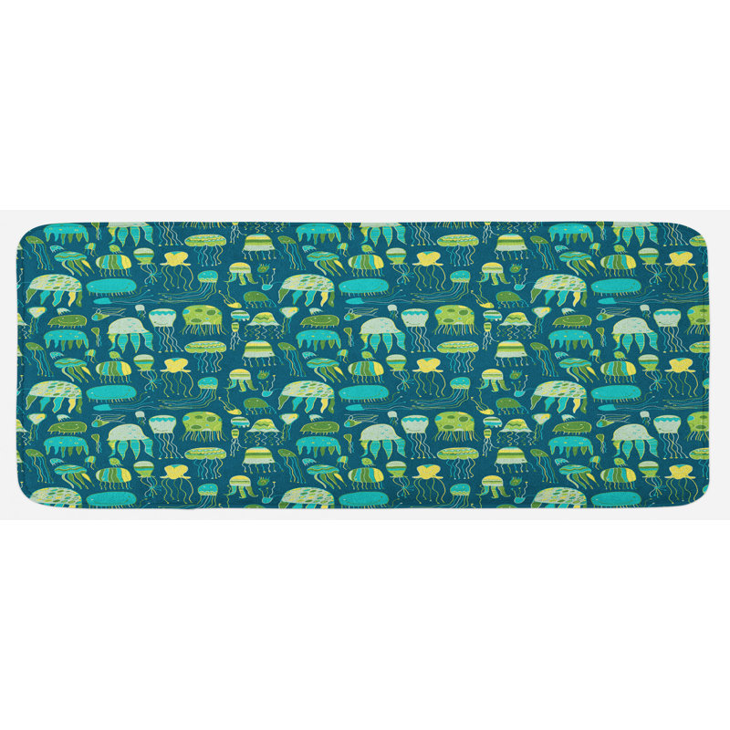 Tapis de cuisine Jellyfish