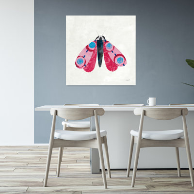 Collage insectes I, papillon contemporain