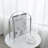 Metal Mesh Standing Magazine Rack
