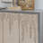 Stevensville Grey Four Door Credenza
