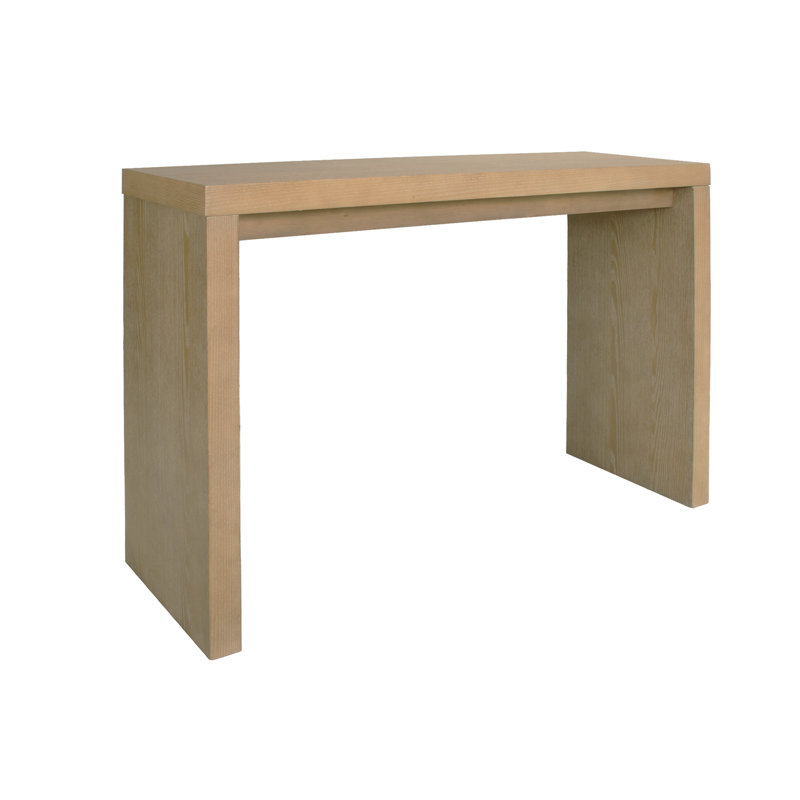 Doster 47.25" Waterfall Console Table, Brown