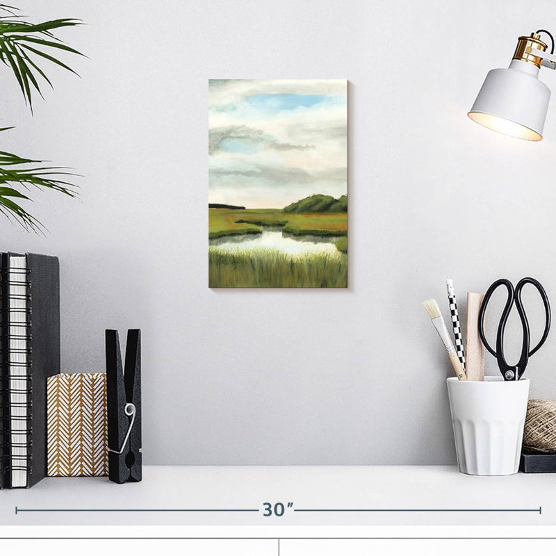 Alvord Marsh Landscape II, H 12 po x l 8 po
