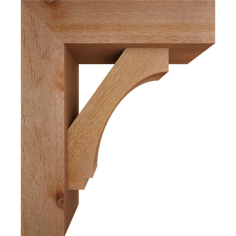 Support de bloc impérial avec entretoise décalée, 22 X 18, Cèdre rouge occidental de l 6 po (scié brut)