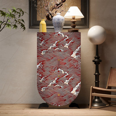 Chinese-style retro inverted round bucket cabinet