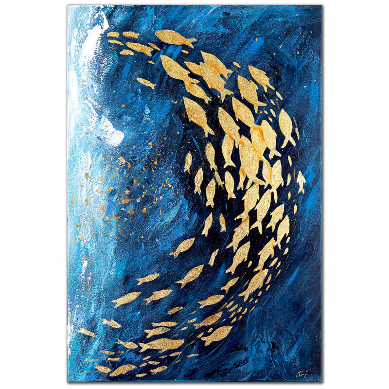 Wrapped Canvas Painting