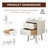 Set Of 2 Solid Wood 2-Drawer Nightstands-1002419119