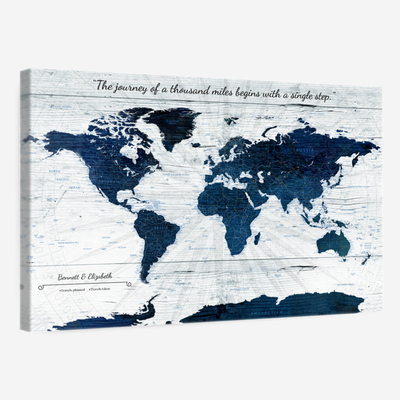 Épingle personnalisée World IV Altaira, H 30 po x l 45 po, Oui