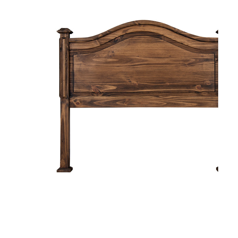 Mesa Crest Espresso Solid Wood Headboard, Brown