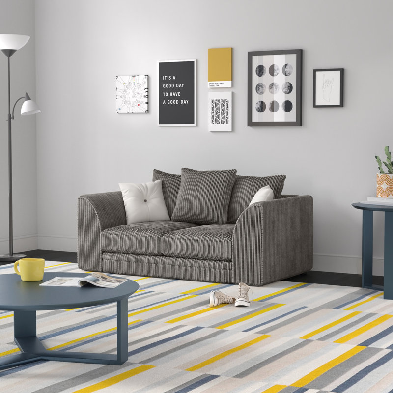 Simsbury 2 - Piece Living Room Set, Charcoal