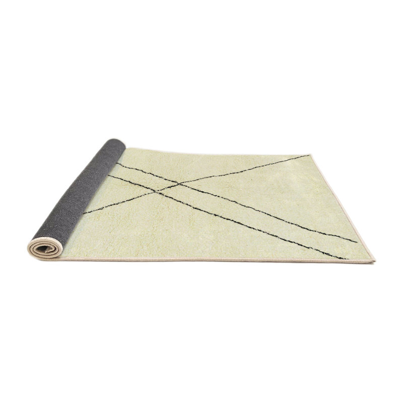 Tapis abstrait moderne 2937, Rond 7 pi