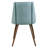 Compact 3-Piece Dining Set For Small Spaces, Round Dining Table With 2 Velvet Dining Chairs (Walnut)-1686560846