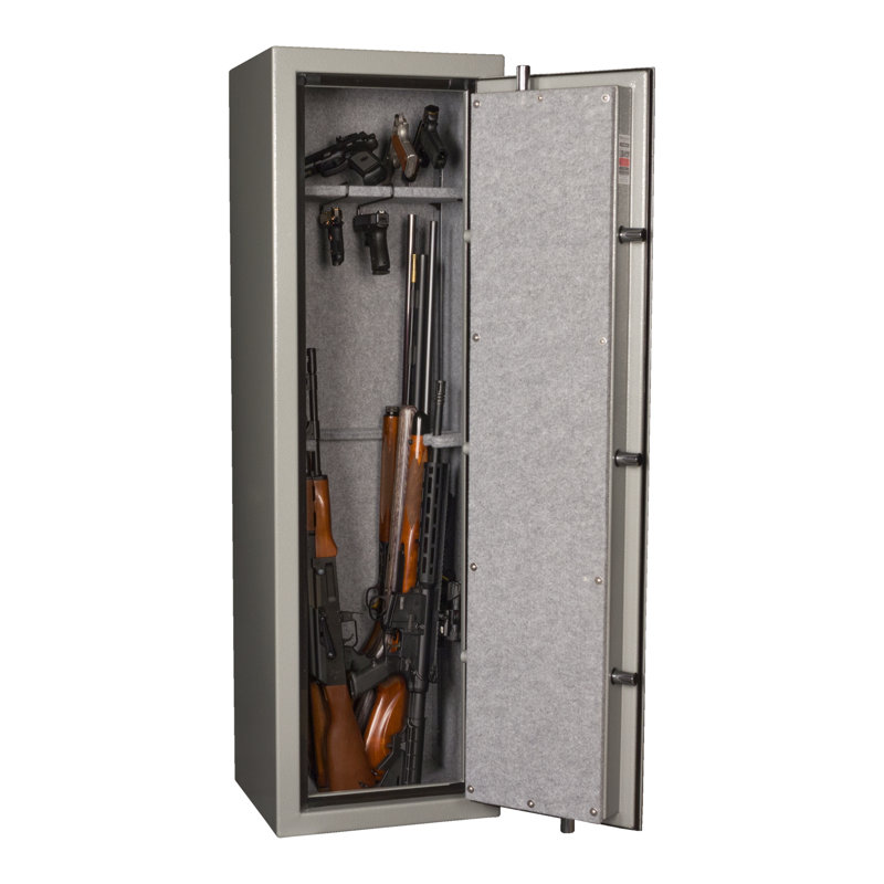 Tracker Safe TS08, 8 pistolets, 30 minutes de résistance au feu, serrure électronique, Serrure électronique