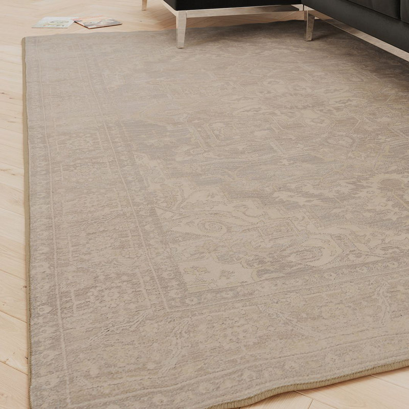 Vintage Look Washable Area Rug, Rectangle 280 x 380 cm