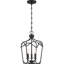 Luminaire suspendu géométrique 3 lumières lanterne Nagao