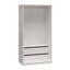 Garde-robe modulaire extra large de style Suite avec tiroirs, rangement polyvalent pour un espace de vie organisé et efficace.