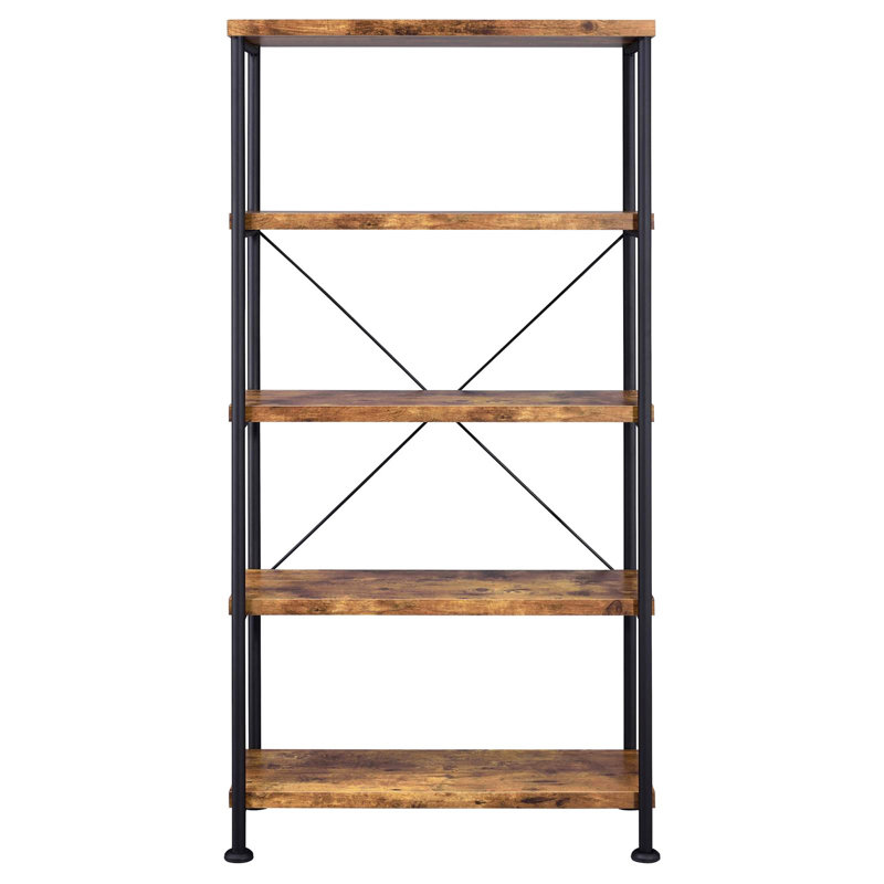 Bibliothèque à 4 tablettes, Brun