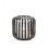 Small Ribbed Candle Holder