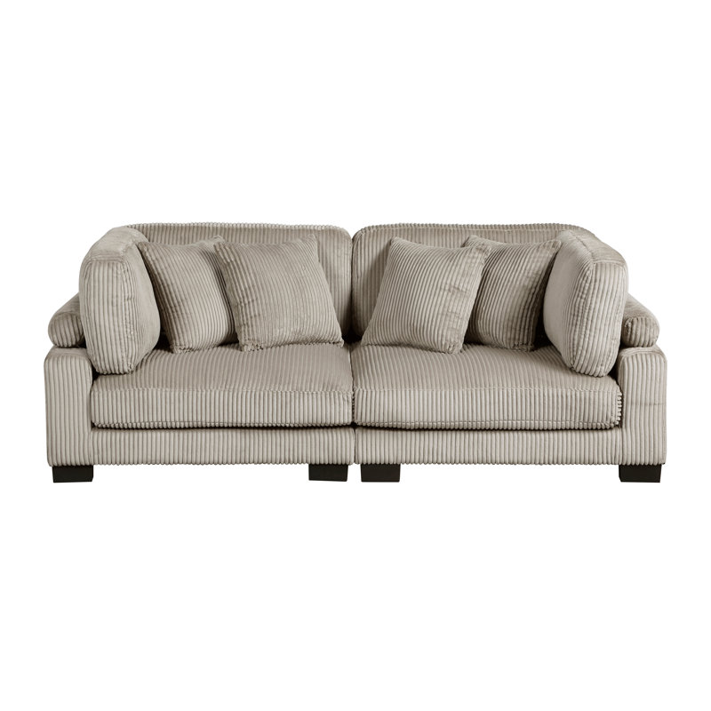 Causeuse Hocking Moudular, Taupe