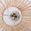 Calpella - Luminaire suspendu en rotin naturel et blanc-672714247