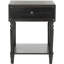 Table de bout en bois massif avec rangement Kleban-572422597