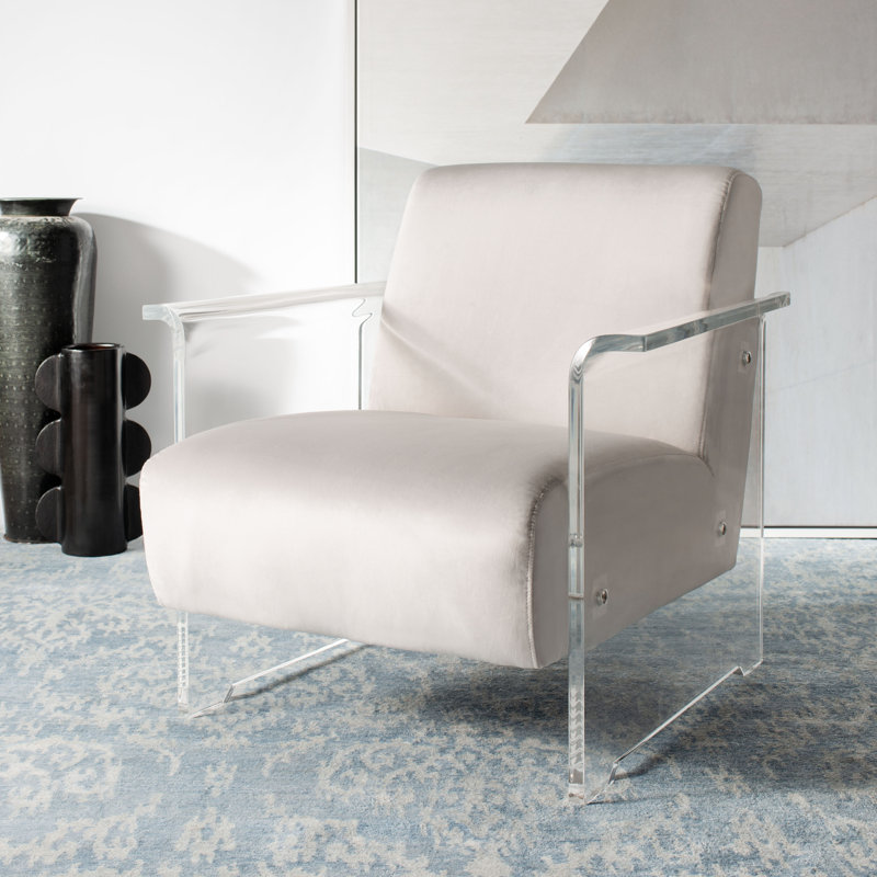 Fauteuil club Lefevre, Gris clair