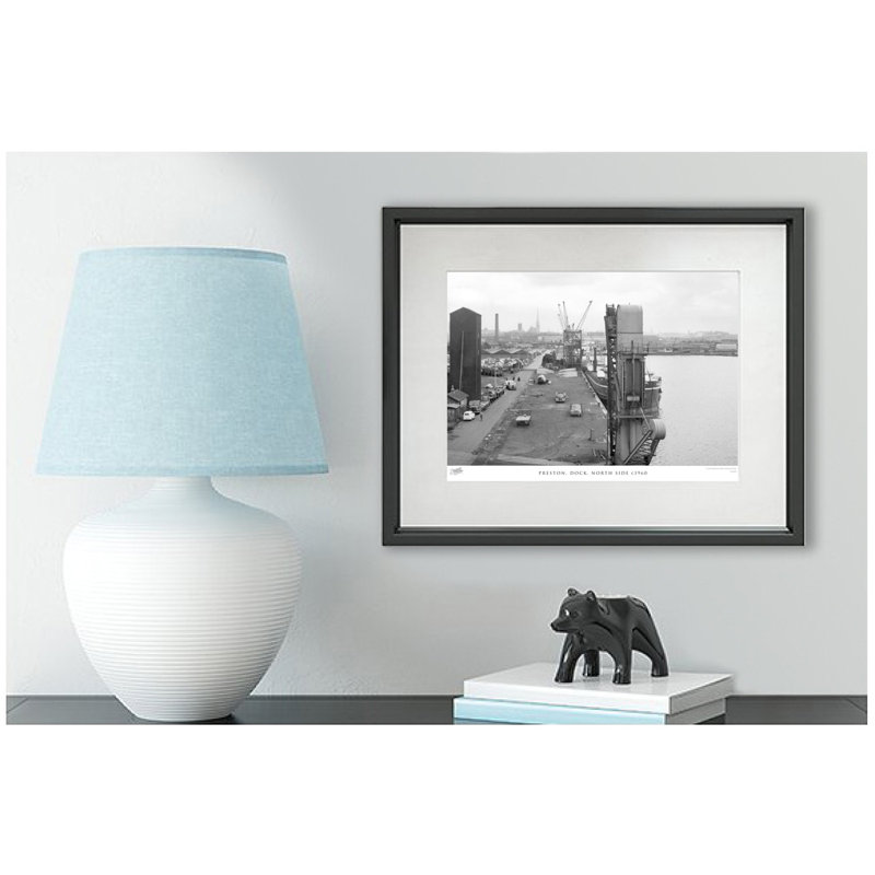 Preston, Dock, North Side C1960 - Single Picture Frame Print, 45cm H x 60cm W x 2.3cm D