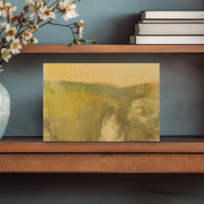 Green Landscape, C.1890 Contemporary Landscape Nature Wall Art Print, 30.48cm H x 45.72cm W