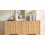 Table de chevet 3 tiroirs Royalwood Modern-2039783523