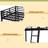 Metal Full XL Over Queen Bunk Bed For Teens And Adults,Space-Saving/Noise Reduced/No Box Spring Needed