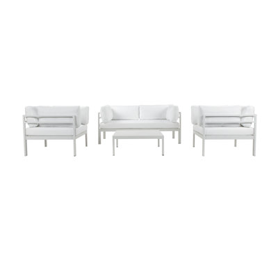 Cloud Outdoor 4 - Piece Conversation Set