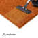 Modern Plush Solid Color Rug - Orange, Pet and Kids Friendly Rug., Area Rugs Great for kids, Pets, Event, Wedding 