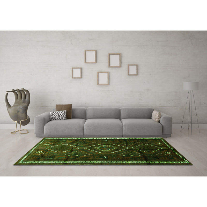 Performance Southwestern Indoor Rug, Square 6'