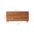 Modern Simple Solid Wood Storage Porch Cabinet Solid Wood 9 -Drawer Accent Chest