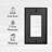 Ageless Iron Single Toggle Wall Plate in Black Iron
