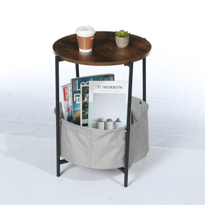 Table de bout avec rangement resendiz