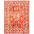 Decie One-of-a-Kind 6'11" X 9' New Age Wool Area Rug in Red