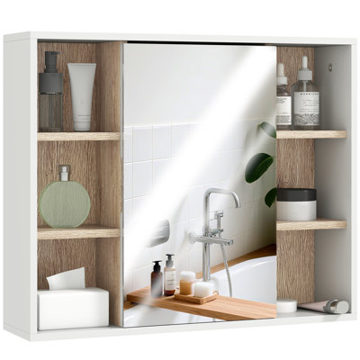Antar 60cm x 49.4cm Surface Mount Mirror Cabinet