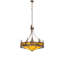 40" Wide Wildlife At Dusk Inverted Pendant