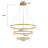 Gullo Hemlon 31.5'' Modern Dimmable Led Geometric Chandelier-116574039