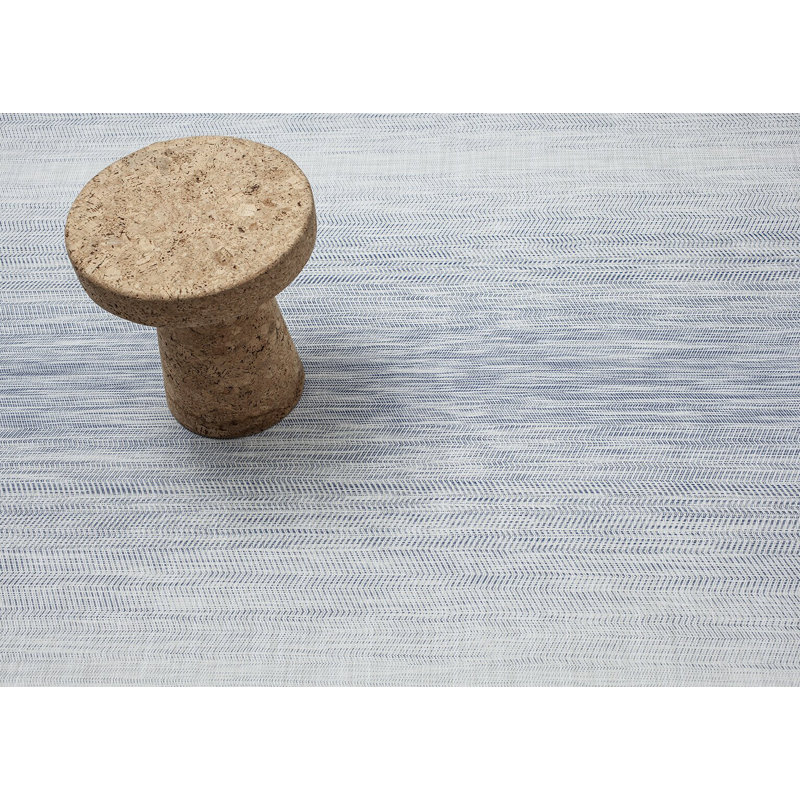 Wave Hand Woven Indoor / Outdoor Area Rug, Rectangle 59 x 92cm