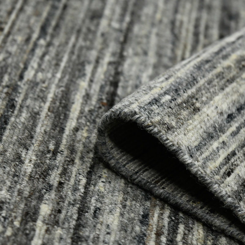 Heaven Wool Striped Indoor Rug, Rectangle 5' x 8'