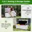 Solid Wood Outdoor Bench-553156590