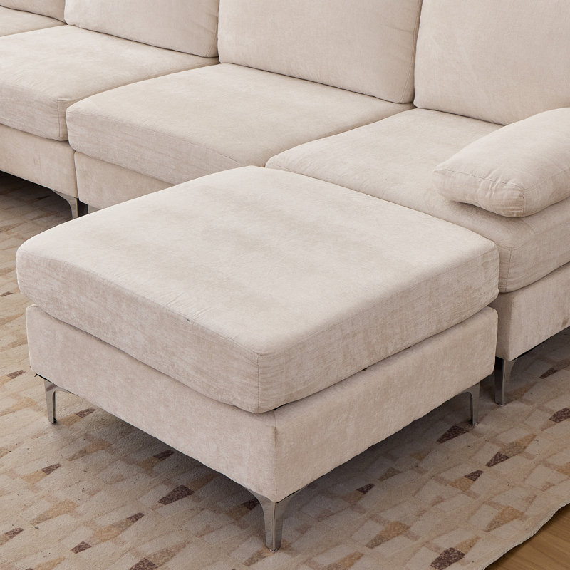 Modular Ottoman, Beige
