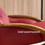 Modern Living Room Faux Leather Rocking Chair